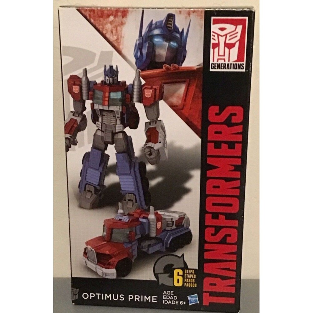 NEW/Open Box - Hasbro Transformers Cyber Commander Optimus Prime Action Figure